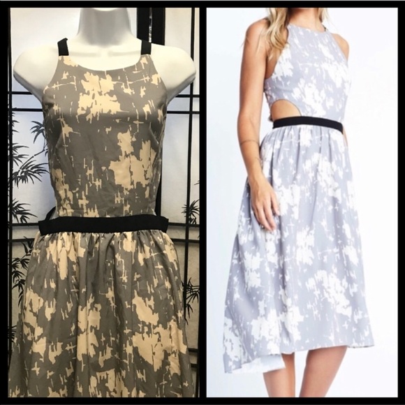 Karen Zambos Dresses & Skirts - Karen Zambos cut out midi dress